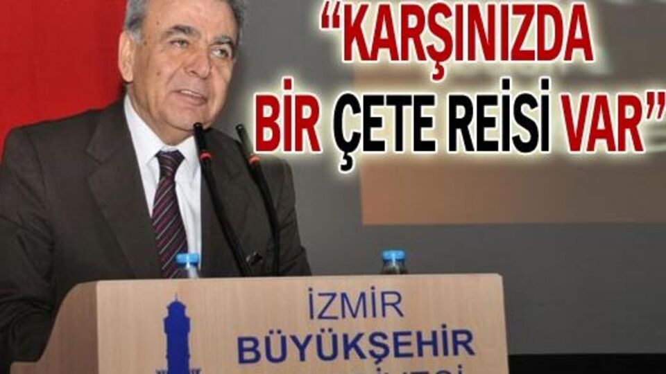 'Karşınızda çete reisi olarak bulunuyorum'