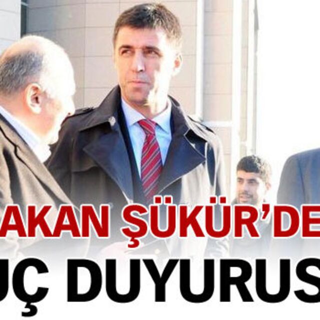 Hakan Şükür'den suç duyurusu!