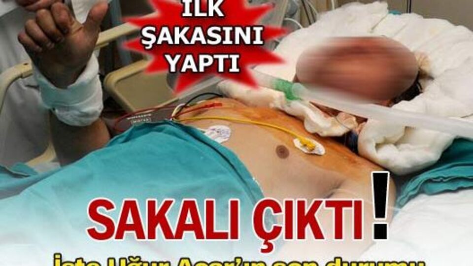 Sakalı çıktı!