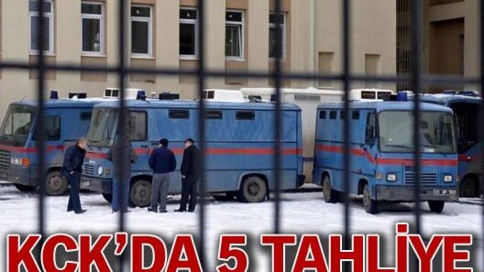 KCK'da tahliye