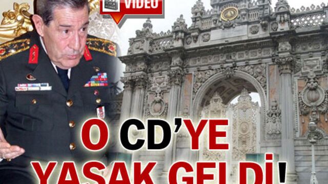 Dolmabahçe CD'sine yasak!