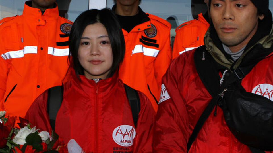 Japon gönüllü yeniden Van'da