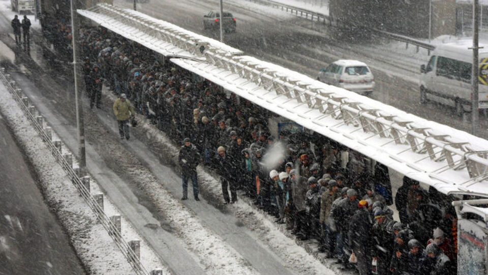 İstanbul'da kar kâbusu!