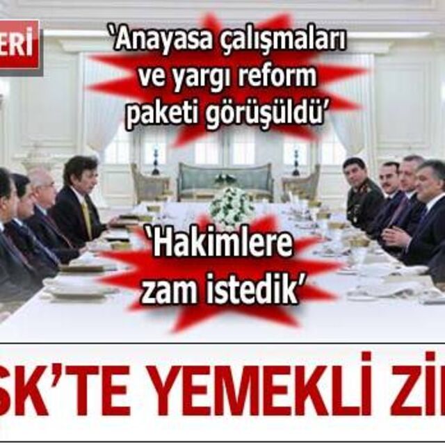 Köşk'te yemekli zirve