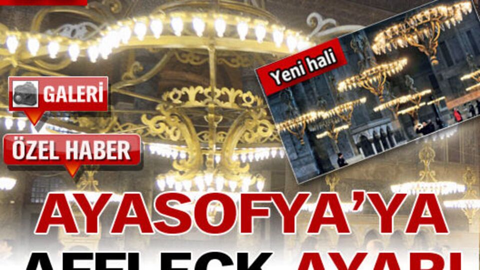 Ayasofya'ya Affleck ayarı