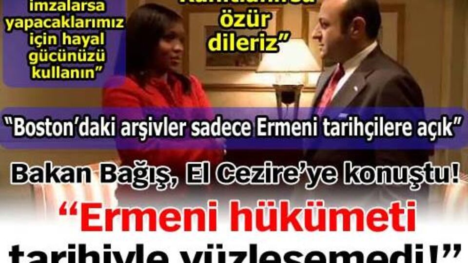 "Ermeni hükümeti yüzleşecek kadar cesur olamadı"