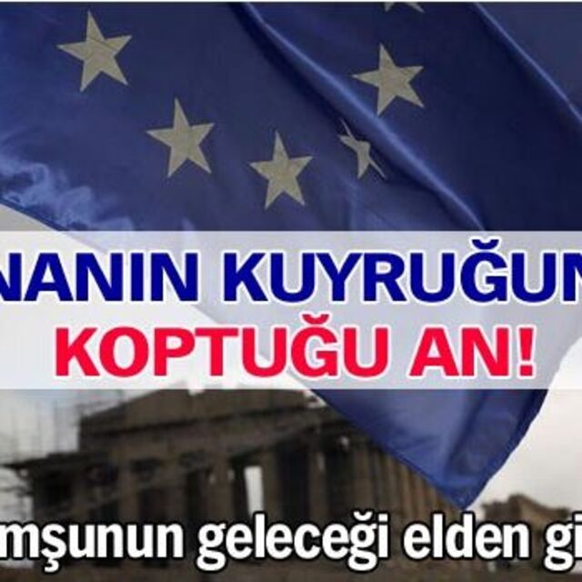 Dananın kuyruğunun koptuğu an!