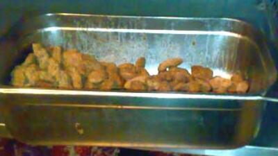 Hastane yemeğine suçüstü!