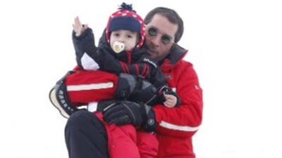 Baba-kız tatildeler