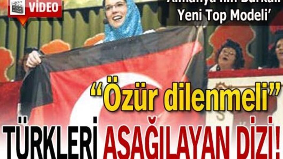 Türkleri aşağılayan diziye büyük tepki! VİDEO