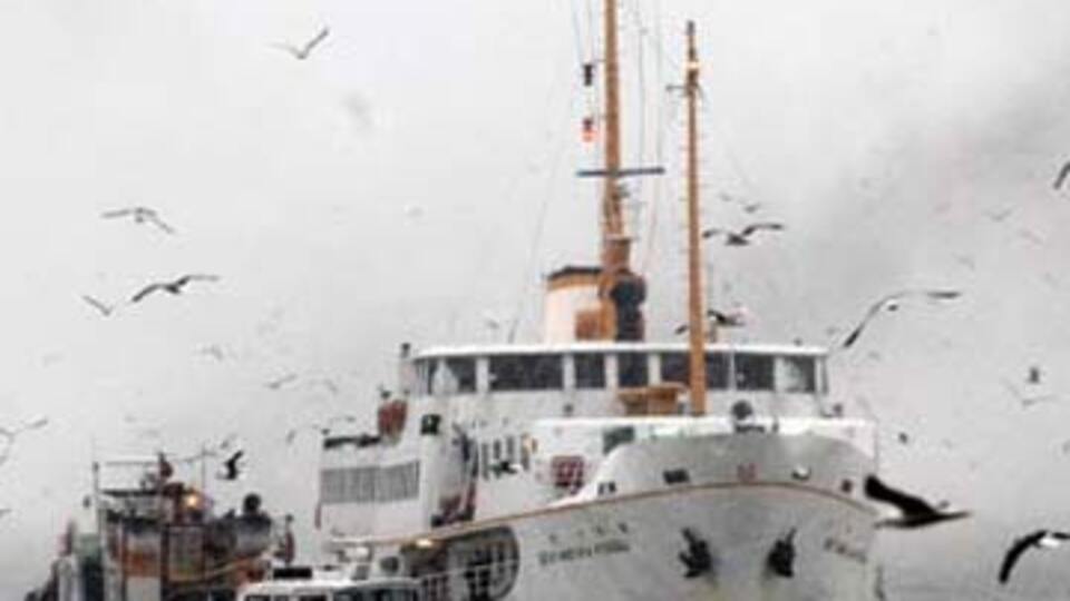Kadıköy vapurunda korku!