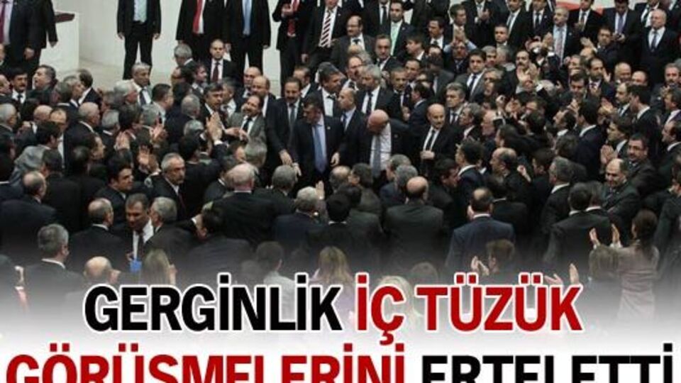 İç tüzük ertelendi