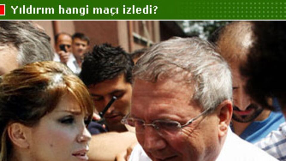 Yıldırım'ın eşi gelmedi!