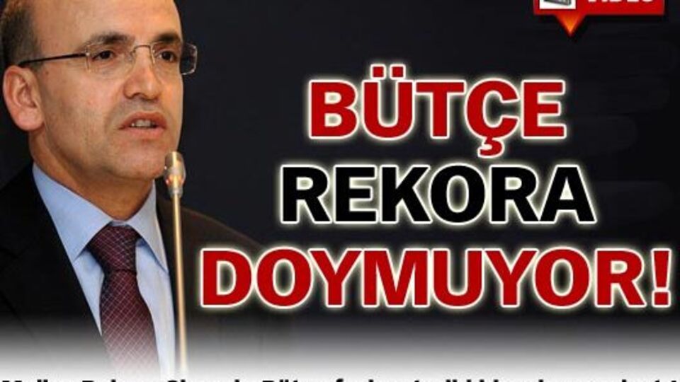 Bütçe 'rekora' doymuyor! VİDEO