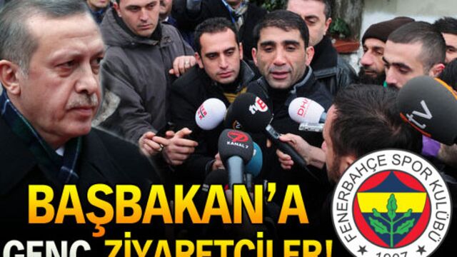 Genç F.Bahçeliler'den Başbakan'a ziyaret