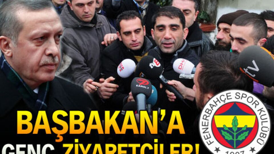 Genç F.Bahçeliler'den Başbakan'a ziyaret