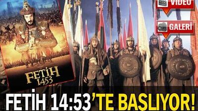 Yılın merakla beklenen filmi 'Fetih 1453' sinemalarda