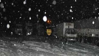 Ankara'da beyaz kâbus! VİDEO