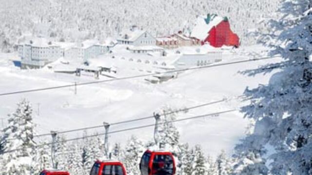 Kar turizmin yüzünü güldürdü!