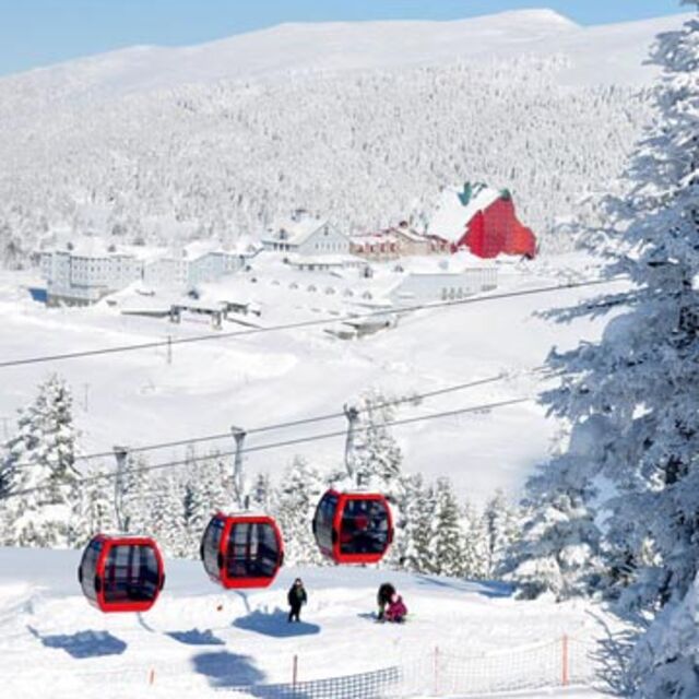 Kar turizmin yüzünü güldürdü!