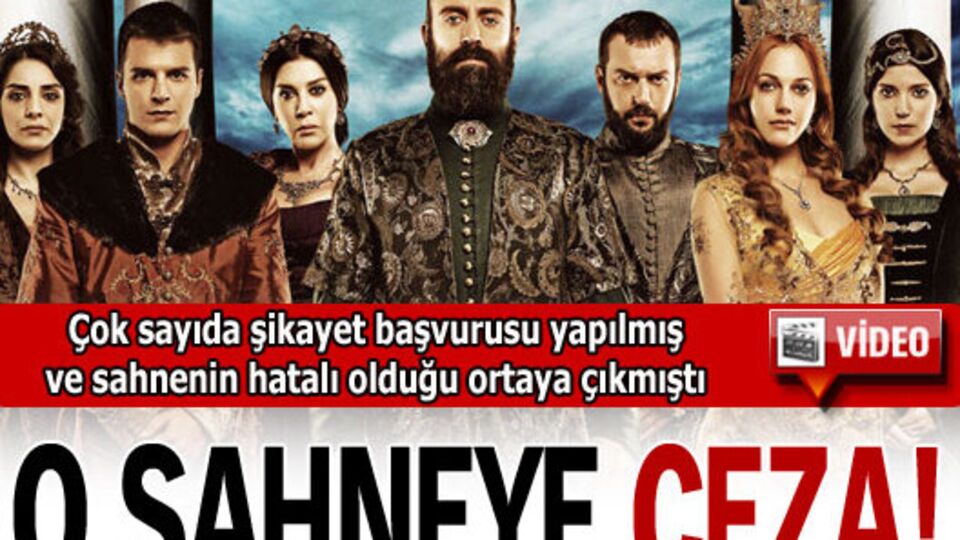 O sahneye ceza! VİDEO