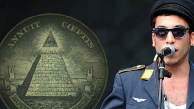 Eurovision'da illuminati iddiası! VİDEO