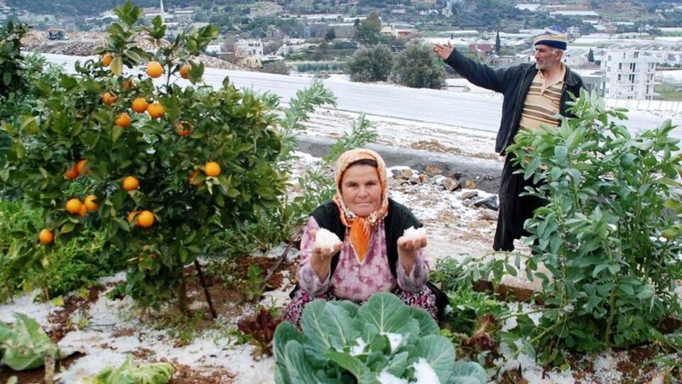 37 yıl sonra kar yağdı