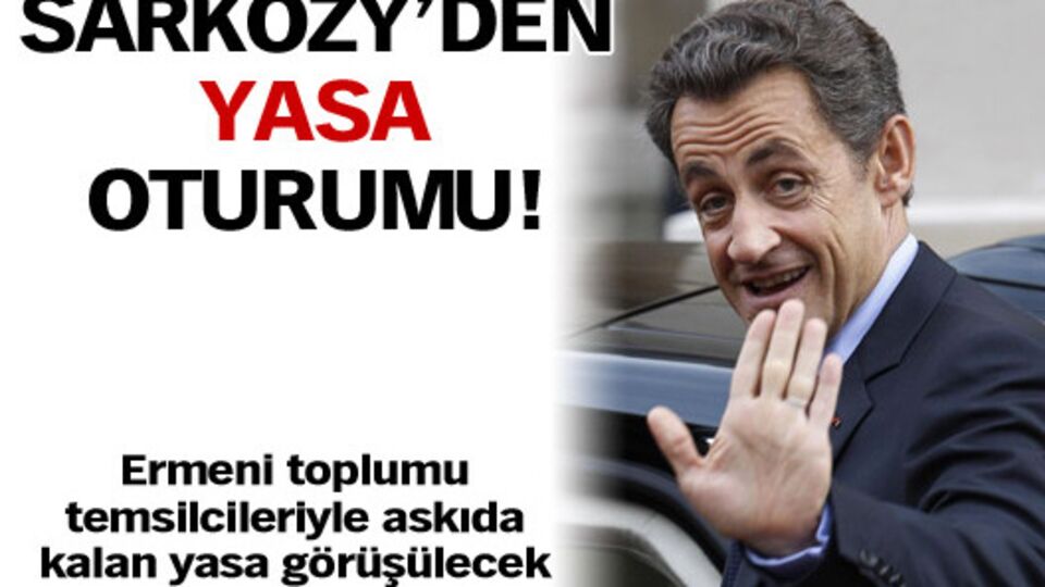 Sarkozy'den yasa oturumu!