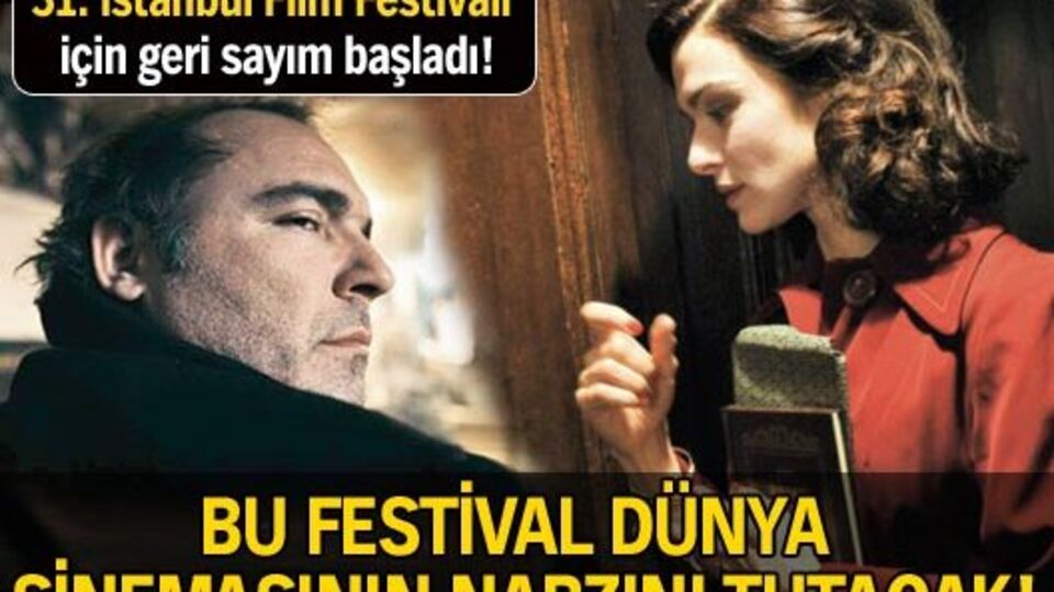 31. İstanbul Film Festivali için geri sayım başladı