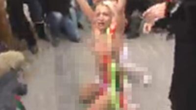 Femen kızları İstanbul'da! VİDEO/GALERİ