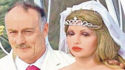 Şişme kadın telli duvaklı gelin oldu!