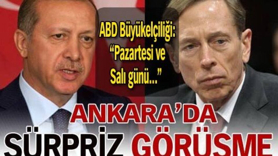 Başbakan ve CIA Başkanı görüştü