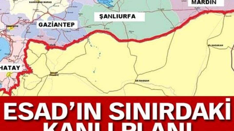 Suriye sınırlara mayın döşüyor