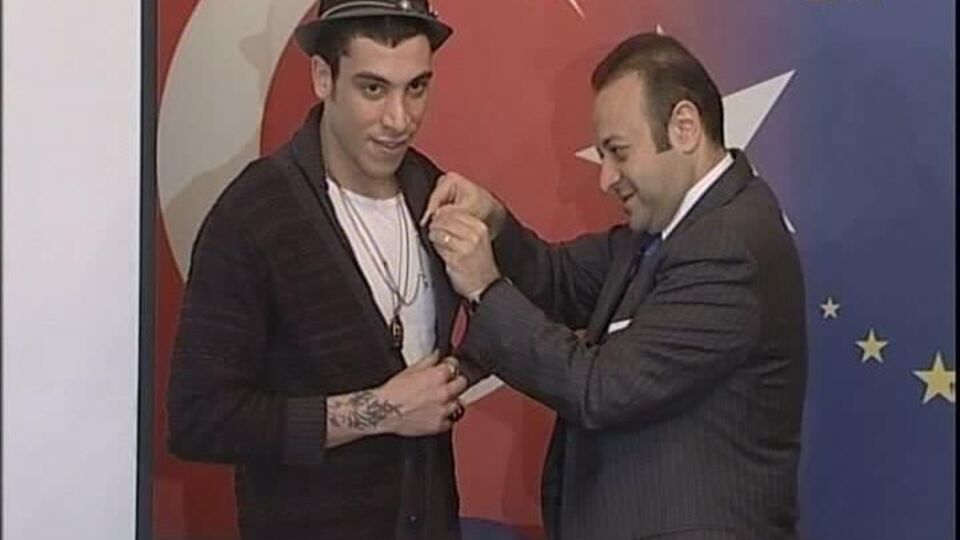 Can Bonomo, Egemen Bağış'la görüştü