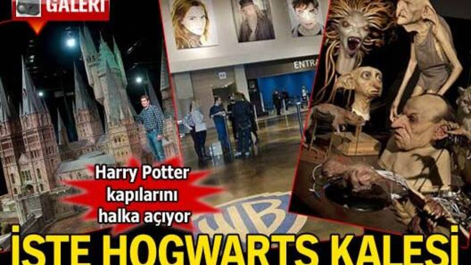 Harry Potter kapılarını halka açıyor GALERİ