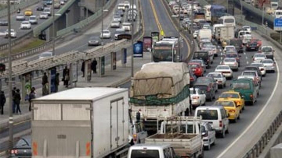 Trafik yoğunlaştı!