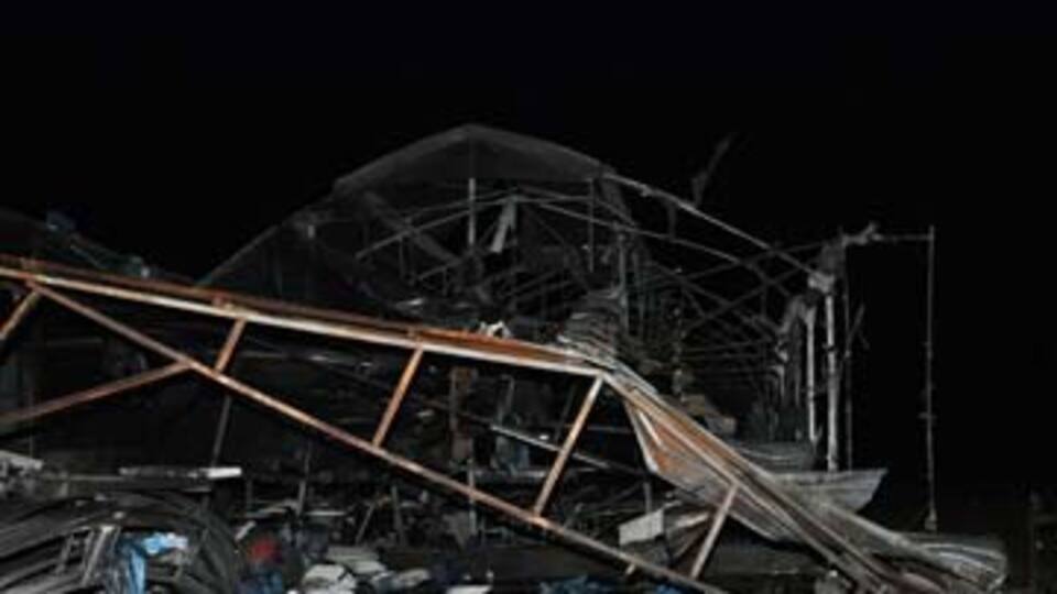 Tarsus'ta buhar kazanı patladı