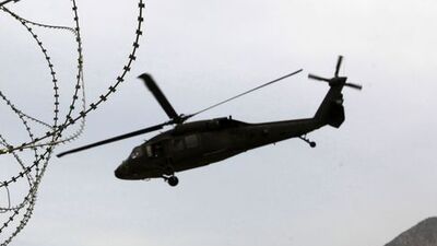 Afganistan'da helikopter kazası: 12 şehit