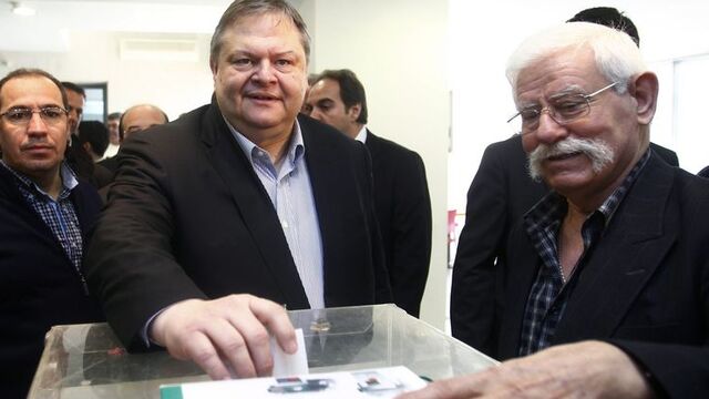 PASOK'un yeni başkanı Venizelos
