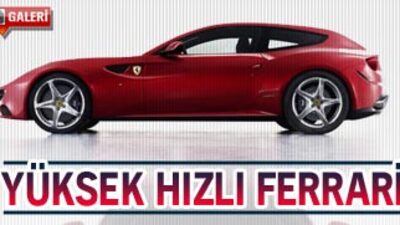 Yüksek hızlı Ferrari