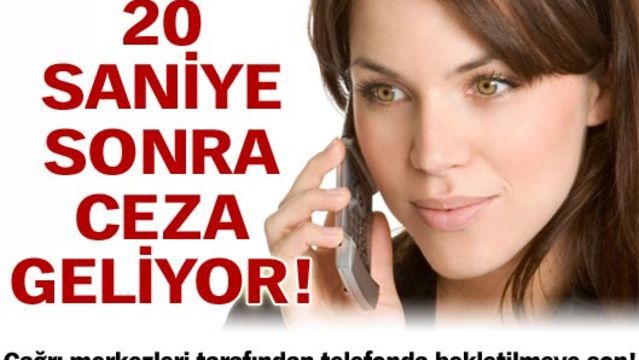 20 saniye sonra yaptırım geliyor!