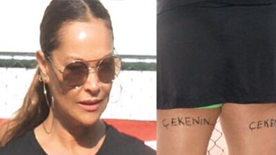 'Bacaklarımı çekenin...'