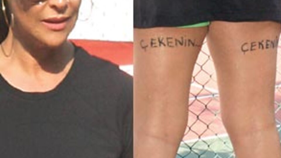 'Bacaklarımı çekenin...'