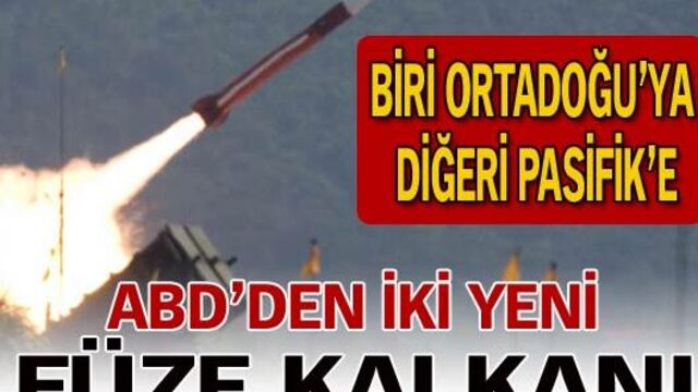 ABD'den iki yeni füze kalkanı
