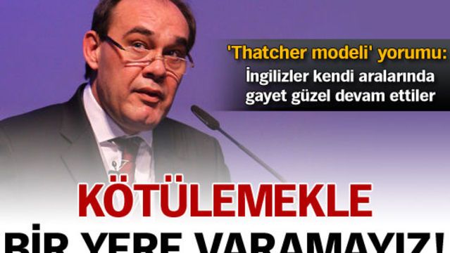 Kötülemekle bir yere varamayız!