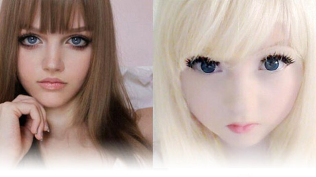 İnsan Barbie'ler!