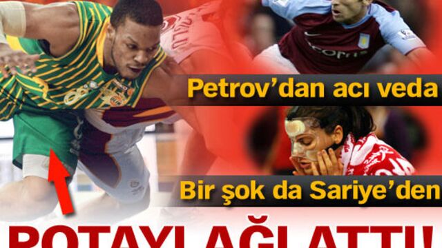 Wright potayı ağlattı!