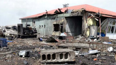 Süt tesisinde patlama: 6 yaralı