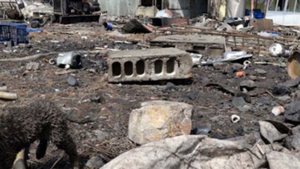 Süt tesisinde patlama: 6 yaralı