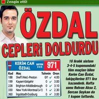 Bu kupona oynayanlar zengin oldu!